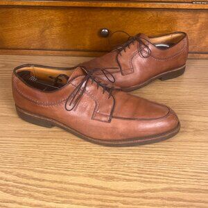 Allen Edmonds Stockbridge Brown Leather Derby Shoes 3754 Men Size 9.5 D Shoes